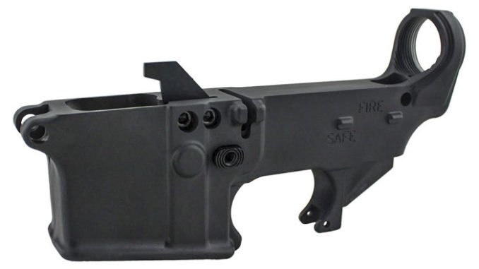 80% Lower AR9 80% pistol caliber carbine lower