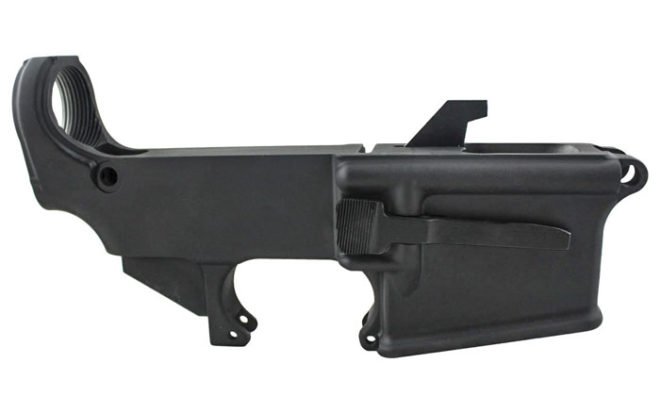80% Lower AR9 80% pistol caliber carbine lower