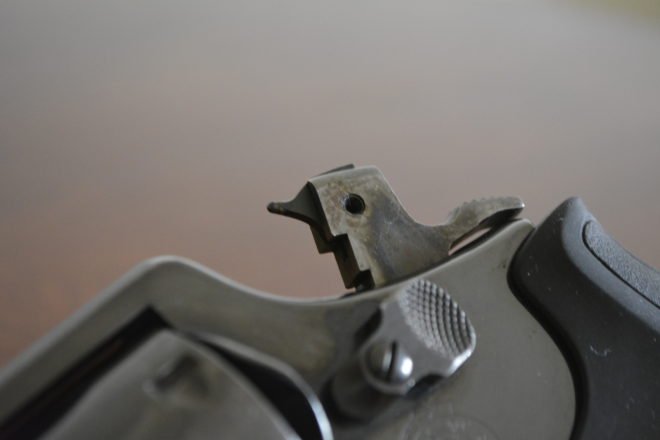 Smith & Wesson Model 10 revolver hammer