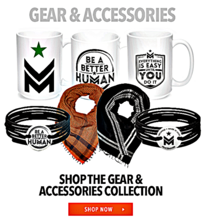 Image of CFF gear and accessories.