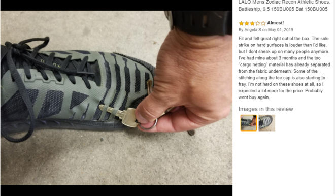 Amazon Review Of LALO Zodiac Recon Shoes