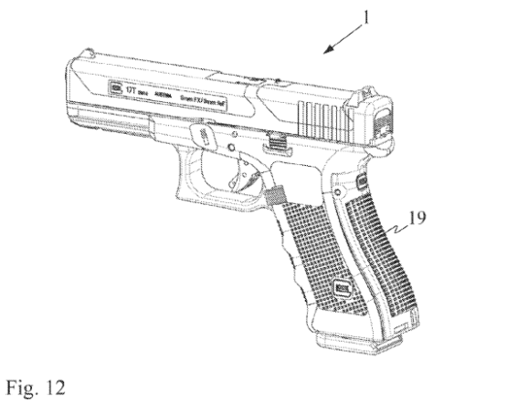 Glock 17T Patent Drawing