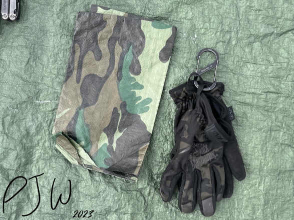 EDC Groundcloth and Gloves