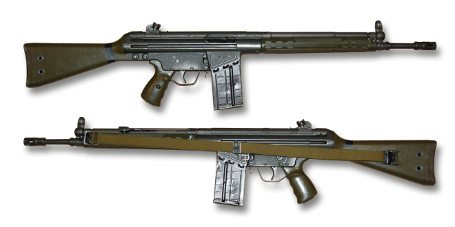 HK G3 rifle
