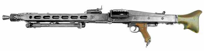 MG-42 general-purpose machine gun.