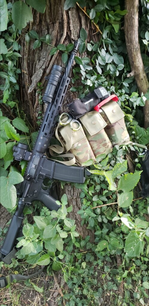 Hen House response Bag and rifle