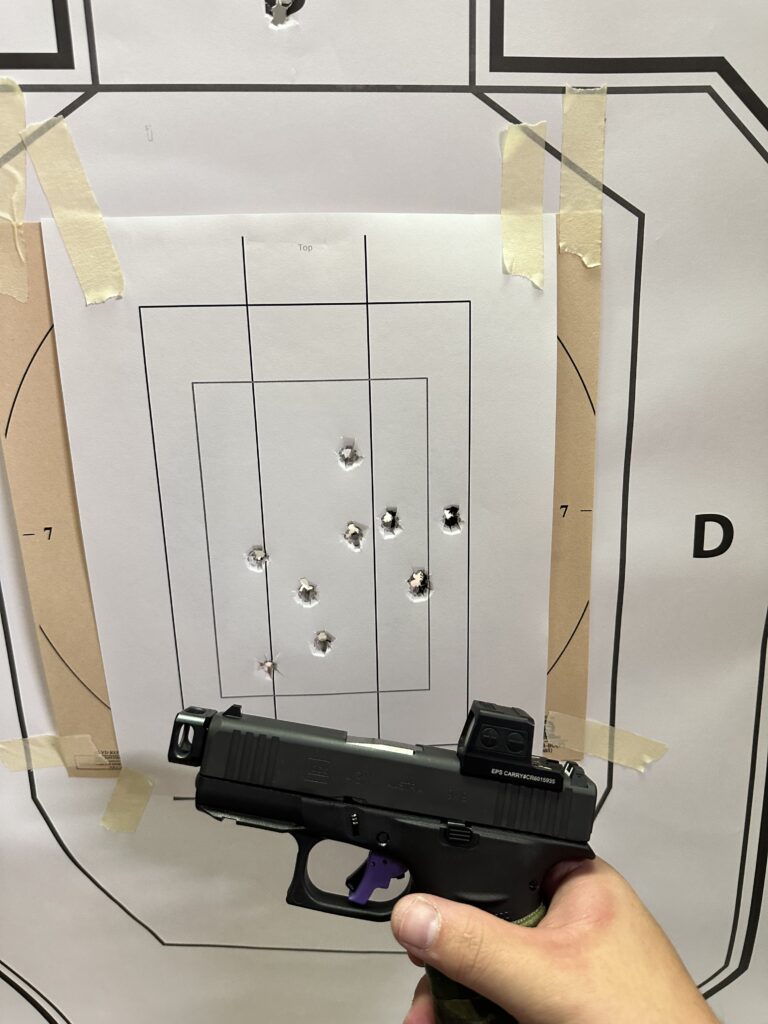 Selecting Handgun Targets