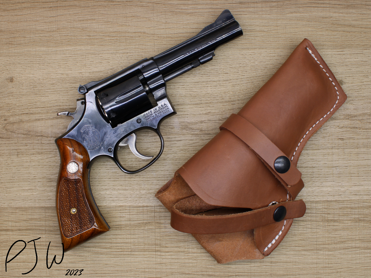 Model 15 With Holster & Magna Grips