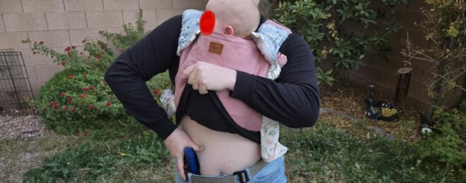 Baby wearing conceal carry pregnancy wraps carriers concealed